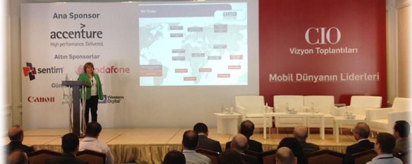 TAV IT General Manager and TAV Airports CIO Binnur Güleryüz Onaran Has Made a Speech at CIO Vision Meeting