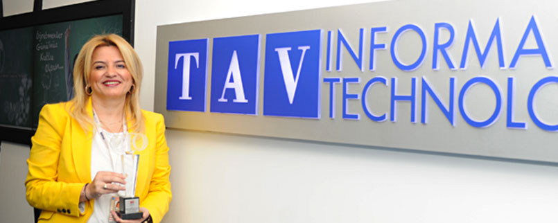 TAV Technologies General Manager and TAV Airports CIO Binnur Güleryüz Onaran Received ‘CIO 2014 Award’