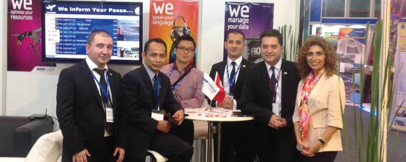 TAV IT Participated in the "Airports & Aviation Indonesia 2014"
